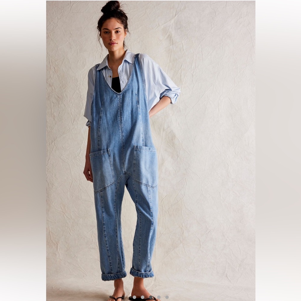 Free People Overalls with Pockets